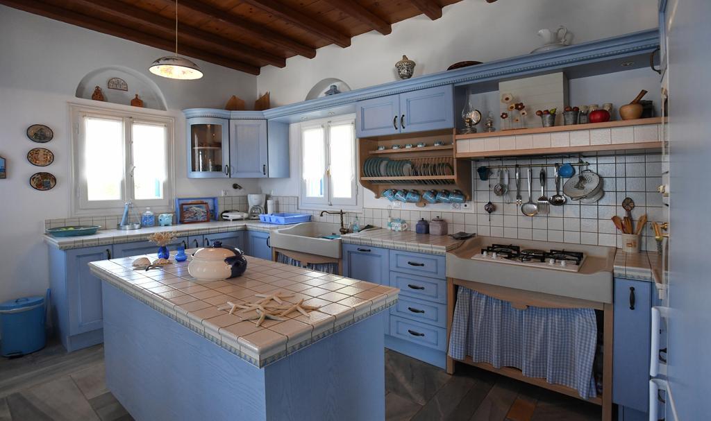 Tinos Sky View Villa Arnados ภายนอก รูปภาพ