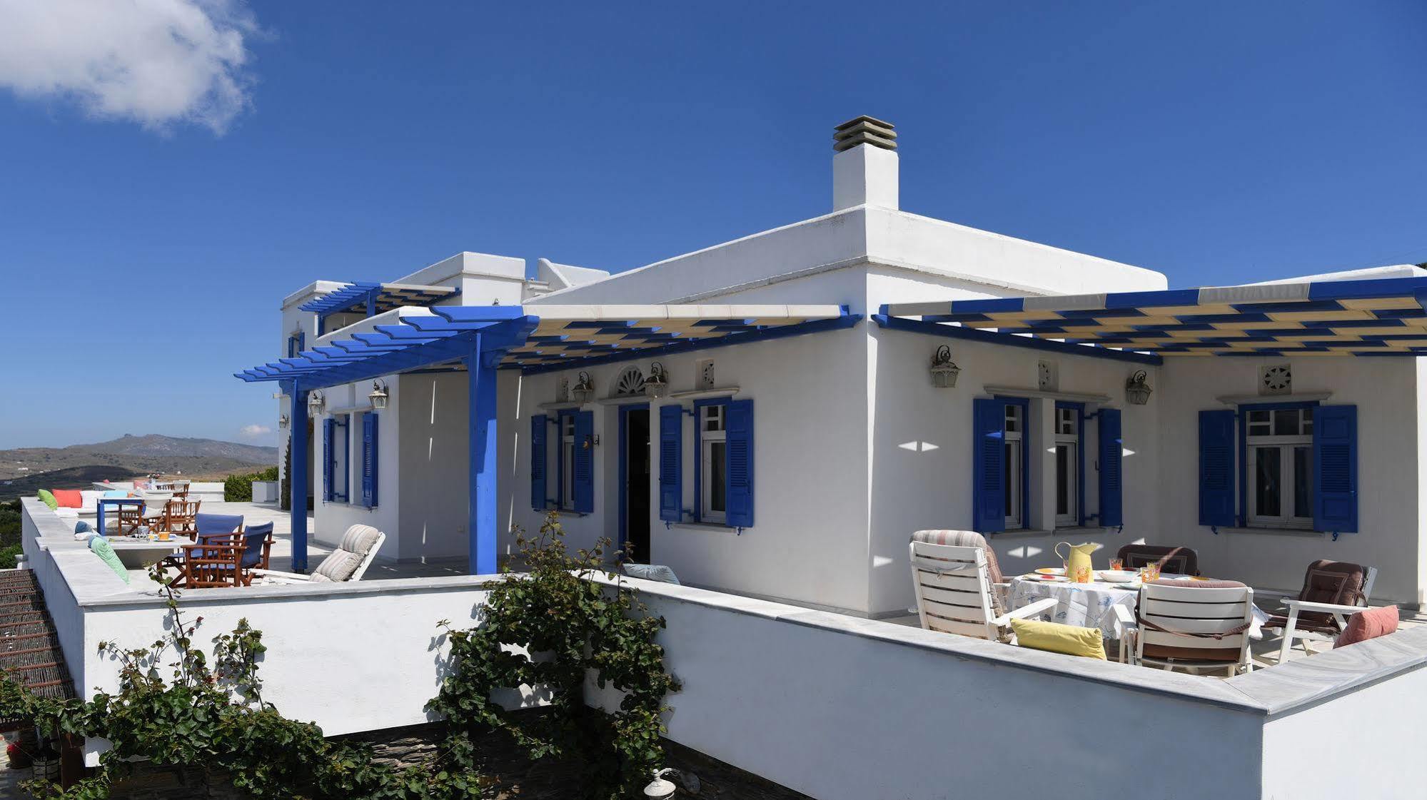 Tinos Sky View Villa Arnados ภายนอก รูปภาพ