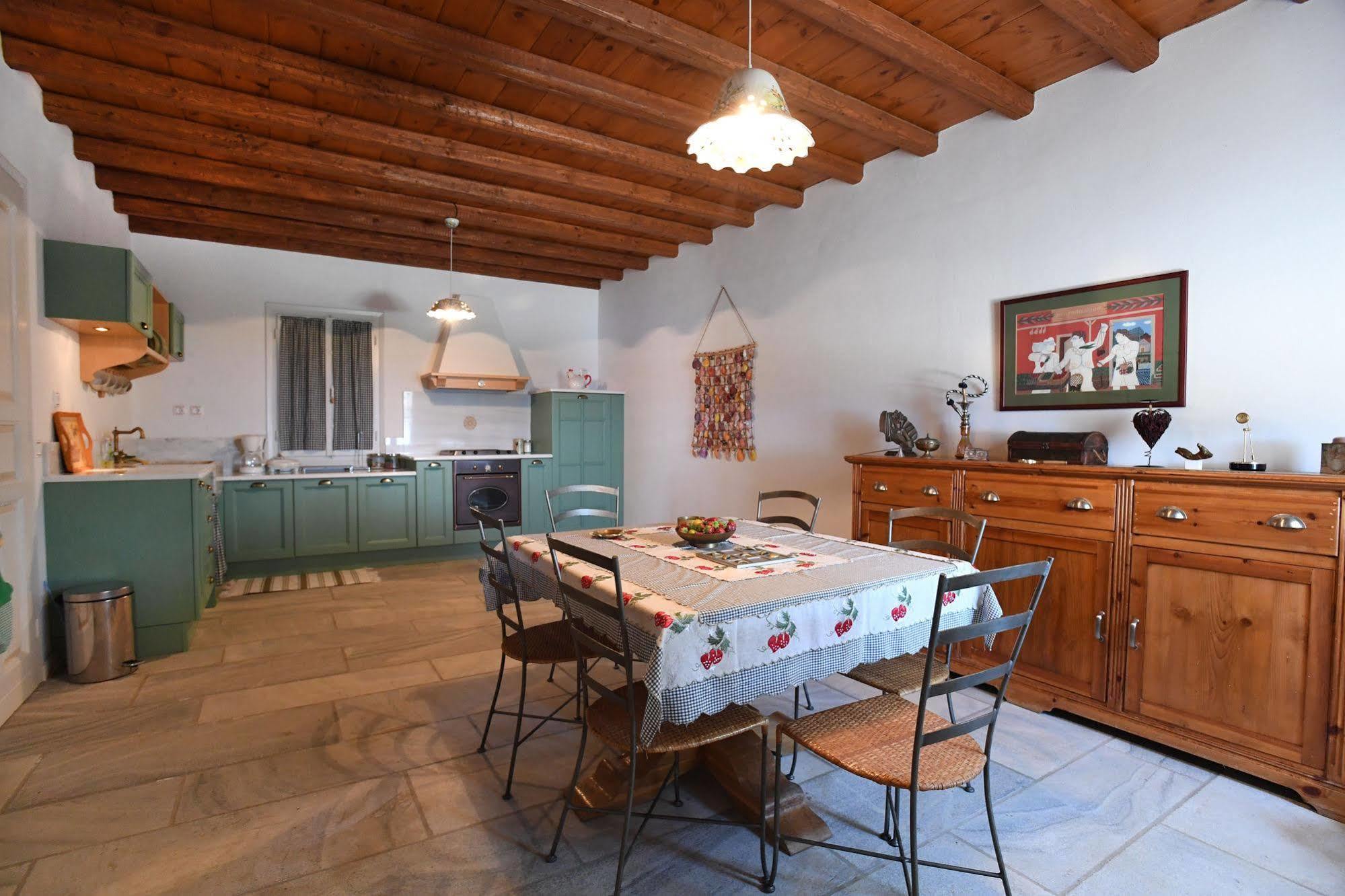 Tinos Sky View Villa Arnados ภายนอก รูปภาพ