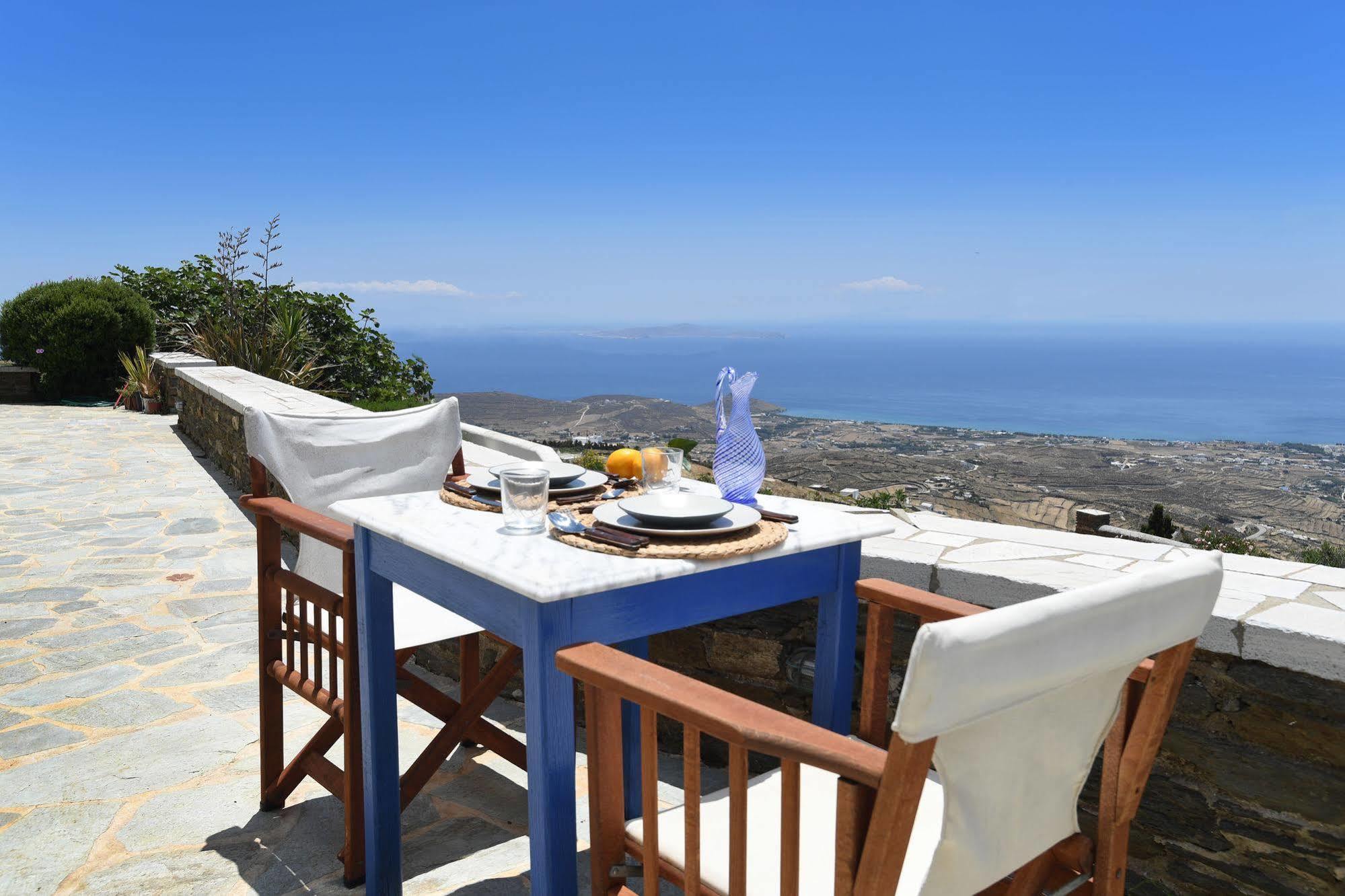 Tinos Sky View Villa Arnados ภายนอก รูปภาพ
