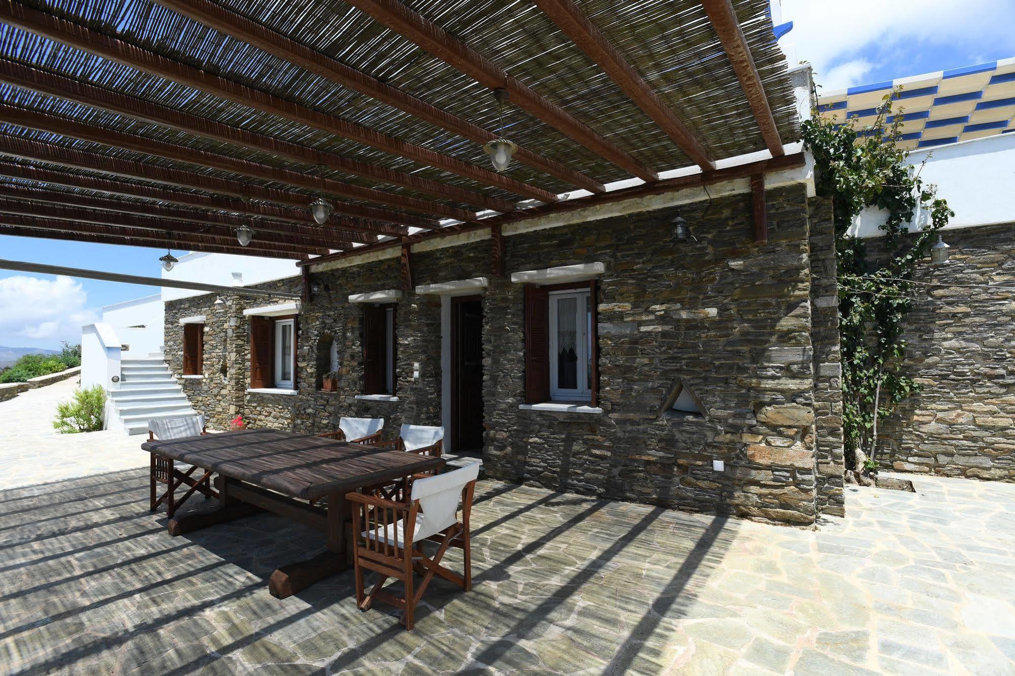 Tinos Sky View Villa Arnados ภายนอก รูปภาพ